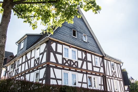 old half-timbered house in the Westerwald