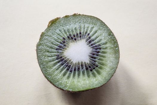 sliced ​​sweet vitamin-rich kiwi