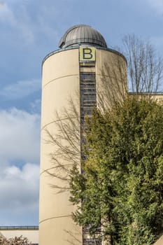 Observatory with dome of the University of Siegen