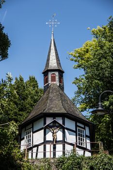 Half-timbered Heisterkapelle in Wissen