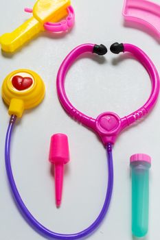 Colorful and vivid medical equipment toy for children.