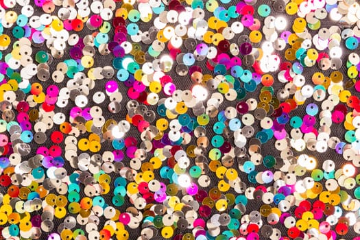 Multi-Colored Shiny Elements Background