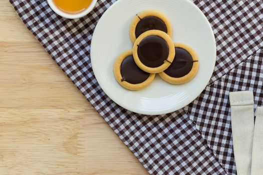 Relax with Cookies and Hot Tea for Tea Break