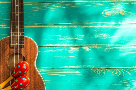 Ukulele is a Hawaiian Style String Music Instrument.