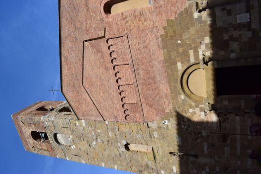 Colle Val D'Elsa - Streets in the old town of the beautiful medieval town in Tuscany (Italy) near to Siena