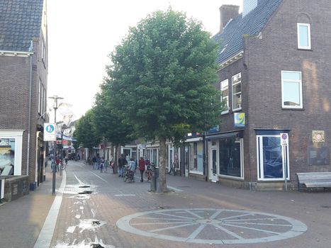 View of Ede-Wageningen, beautiful city in the Netherlands with an important university campus