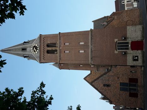 View of Ede-Wageningen, beautiful city in the Netherlands with an important university campus