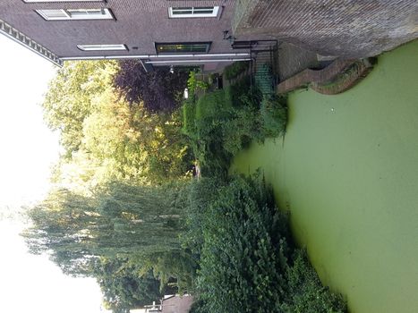 View of Ede-Wageningen, beautiful city in the Netherlands with an important university campus