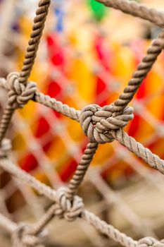Close-up shot of playground revealing some interesting details.