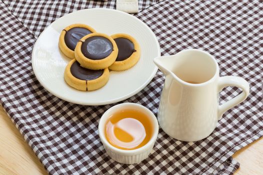 Relax with Cookies and Hot Tea for Tea Break