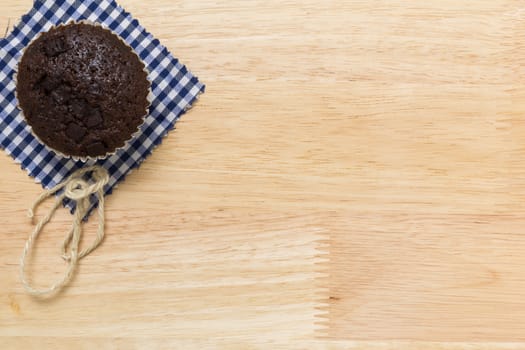 Freshly made cupcake for coffee break.