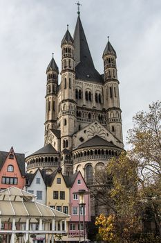 Basilica in Cologne's old town