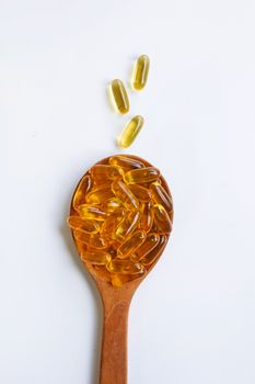 Fish oil capsules