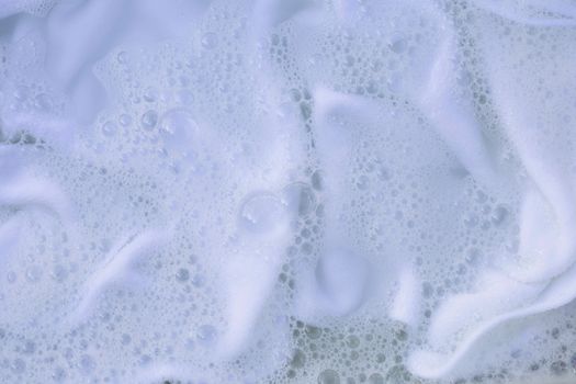 Soak a cloth before washing, white cloth