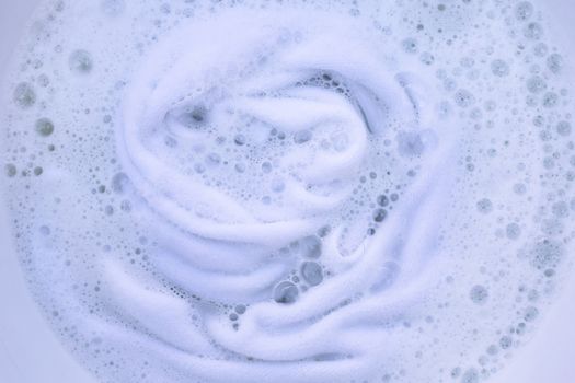 Soak a cloth before washing, white cloth