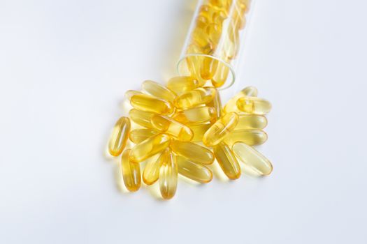 Fish oil capsules