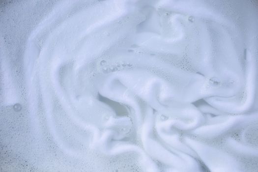 Soak a cloth before washing, white cloth