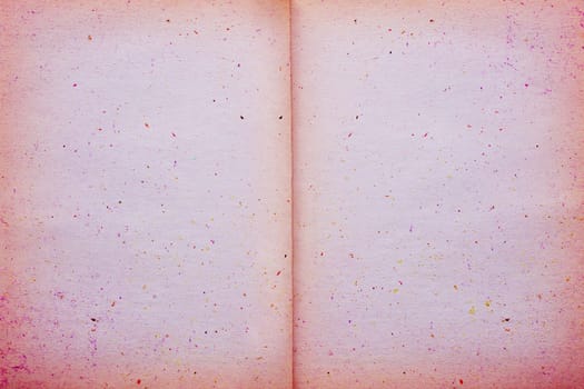 Empty  old vintage page paper texture background.