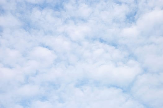 Blue sky background with cloud. Copy space