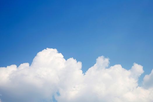 Blue sky background with cloud. 
