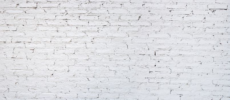 White brick wall for background.