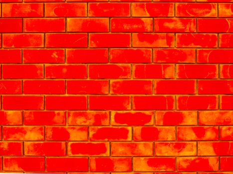 red brick wall background