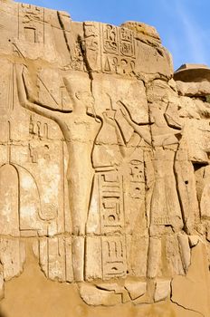 Karnak temple in Luxor, Egypt.