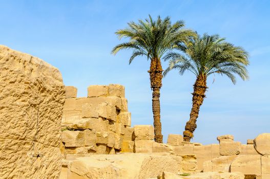 Karnak temple in Luxor, Egypt.