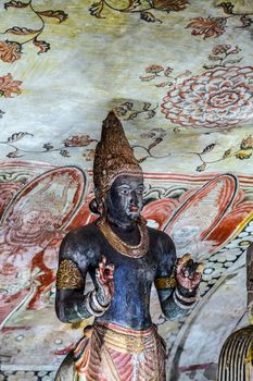 Buddha statues in Dambulla Cave Temple, Sri Lanka