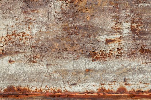 Abstract corroded colorful rusty metal background