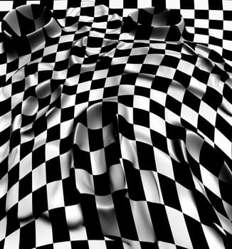 checkered texture 3d background  made in 3d software