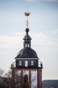 Nikolai church with crowns in the Siegerland