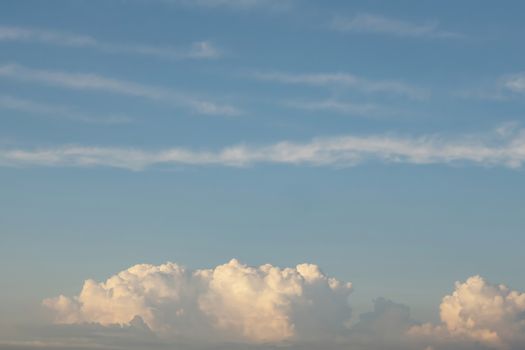 clouds in the sky in nature