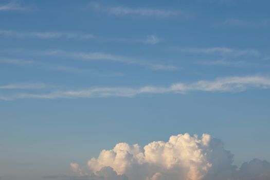 clouds in the sky in nature