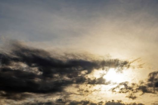 clouds in the sky in nature