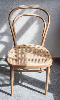 Thonet chair in beech wood and wattle