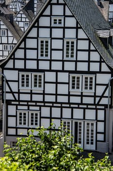 Half-timbered houses in the old town of Freudenberg