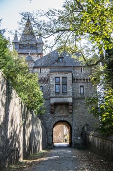 well-preserved fortress on the Lahn