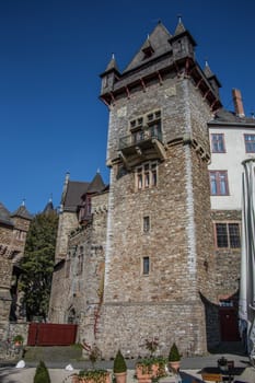 well-preserved fortress on the Lahn