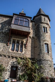 well-preserved fortress on the Lahn