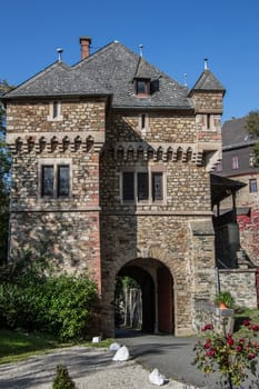 well-preserved fortress on the Lahn