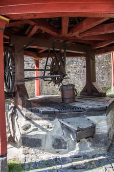 Fountain at Braunfels Castle