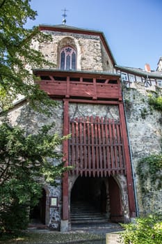 well-preserved fortress on the Lahn