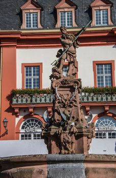 Fountain at Weilburg Castle