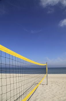 Beach volleyball net