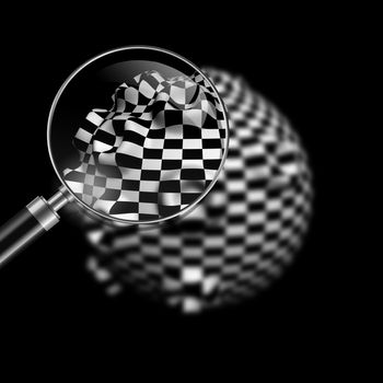 checkered texture 3d background  made in 3d software