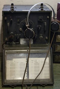 Radio transmitter from the second world war