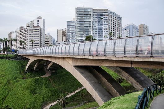 Bridge called Videna in Miraflores - Peru