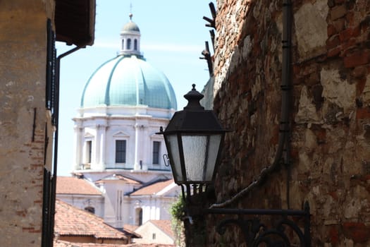 dome of the cathedral of Brescia in northern Italy