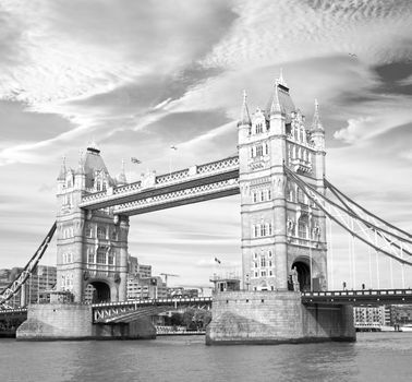 london's tower bridge over the river thames